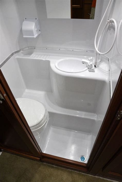 37 Best Small Rv Bathroom Toilet Remodel Ideas To Try Camper Bathroom