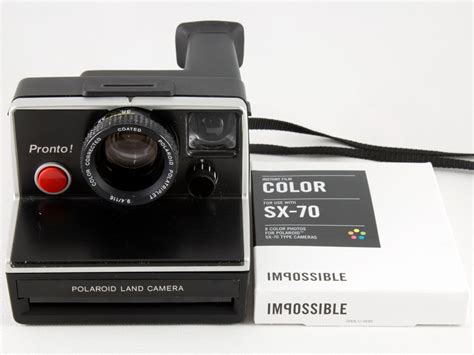 Vintage Polaroid Pronto Sx 70 Instant Land Camera By Shuttersavvy