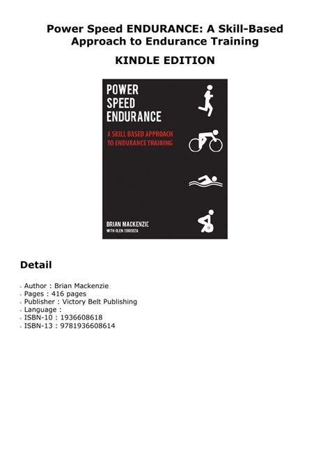 Jun 04, 2020 · to improve your running speed and endurance, start by doing 10 walking lunges for each leg to stretch out your muscles and reduce the risk of cramps and injuries while you run. AUDIOBOOK Power Speed ENDURANCE: A Skill-Based Approach ...