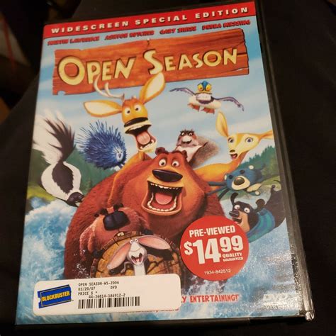 Open Season Dvd 2009 Widescreen Special Edition Ebay