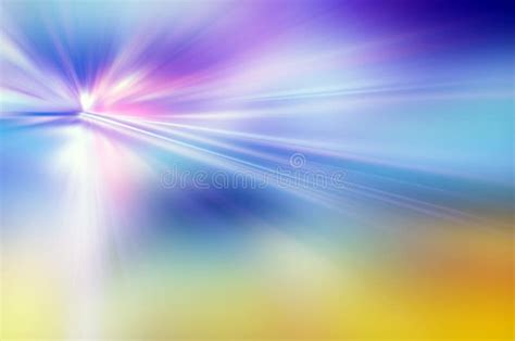 Abstract Background In Blue Purple And Yellow Colors Stock