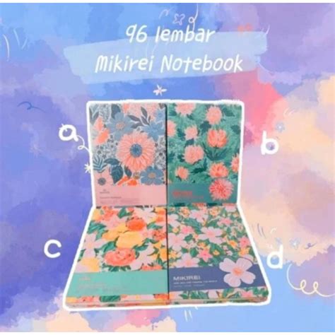 Jual Buku Tulis Catatan Harian Bergaris Notebook A5 Buku Karet Kekinian