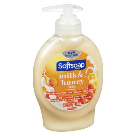 Softsoap Moisturizing Liquid Hand Soap Milk And Golden Honey