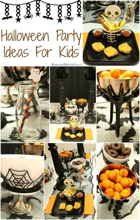 Don't know where to start? Halloween Party Ideas For Kids - Moms & Munchkins