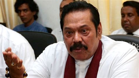 Sri Lanka Mahinda Rajapaksa Former President Named As Pm Bbc News