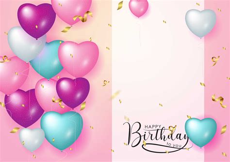 Happy Birthday Celebration Typography Design For Greeting Card Vector Art At Vecteezy