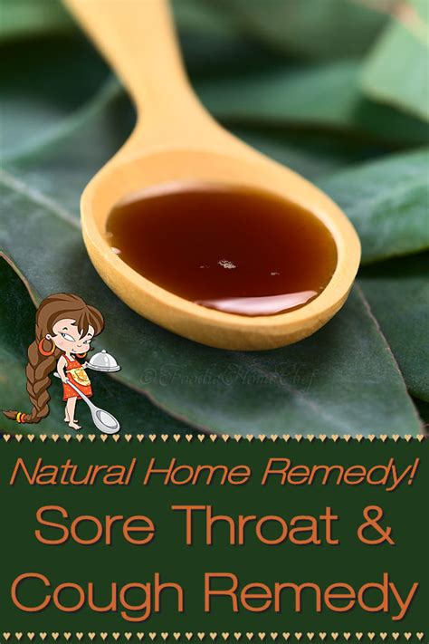 Sore Throat And Cough Remedy Foodie Home Chef