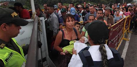 hungrige venezolaner fallen an der grenze um welt heute at