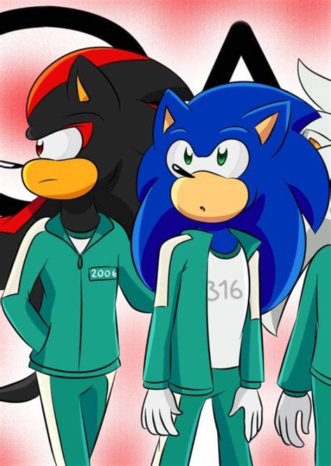 If Sonic The Hedgehog Characters Played Squid Game Characters Fan