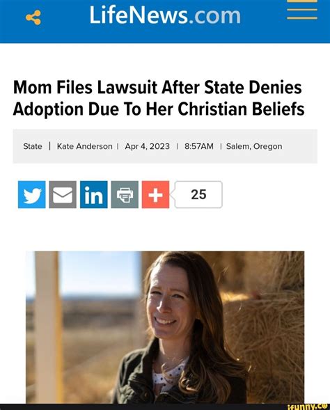 Mom Files Lawsuit After State Denies Adoption Due To Her Christian
