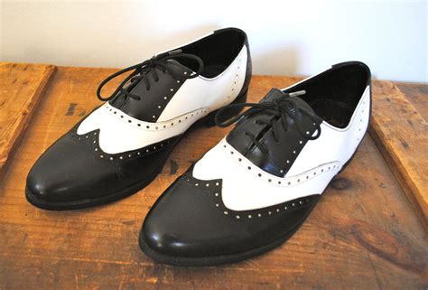 Reserved Black And White Oxfords Unisex Check Measurements Etsy White