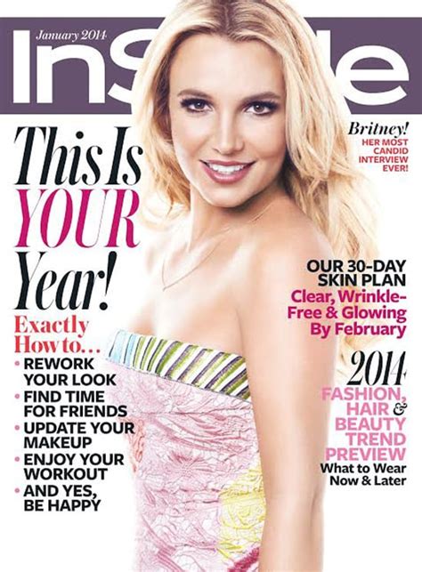 Britney Spears In Instyle January 2014 Popsugar Celebrity