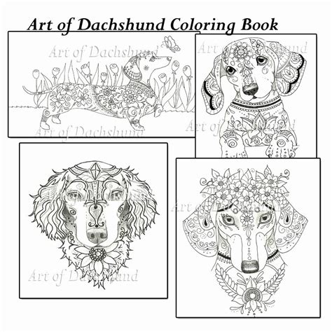 All rights belong to their respective owners. Weiner Dog Coloring Page Best Of Art Of Dachshund Color ...