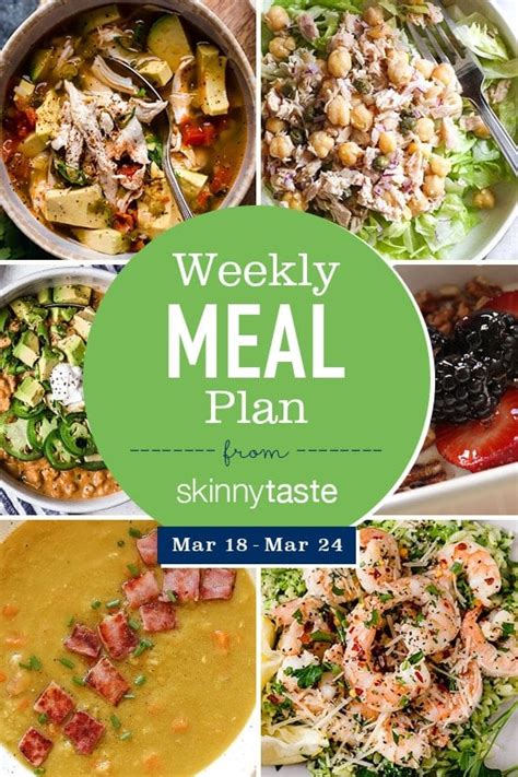Skinnytaste Meal Plan March 18 March 24 Skinnytaste Bloglovin