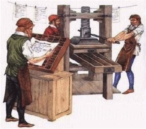 The production of metallic type. Musings of a media student. | Printing press, Prints, Johannes gutenberg