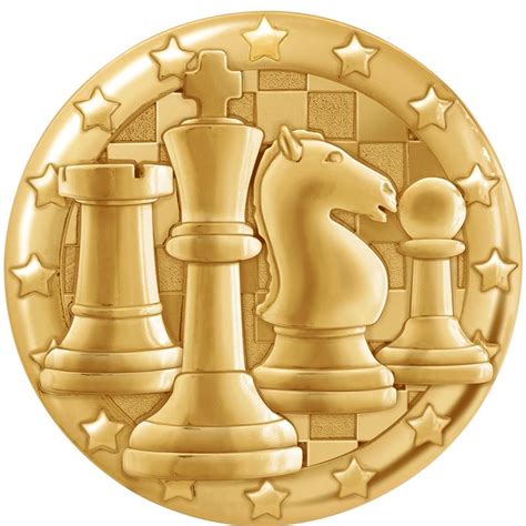 Chess Lapel Pins Crown Awards
