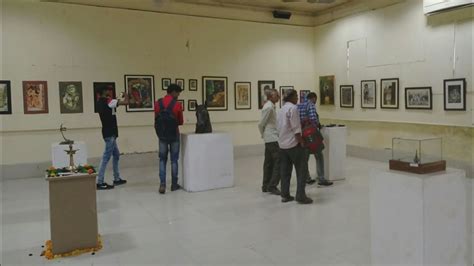Gwalior Painting Exhibitions At Govt Fine Art Collage Gwalior Youtube