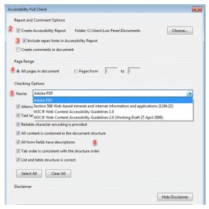 Using Adobe Acrobats Accessibility Checks Web Accessibility All Tech Ease