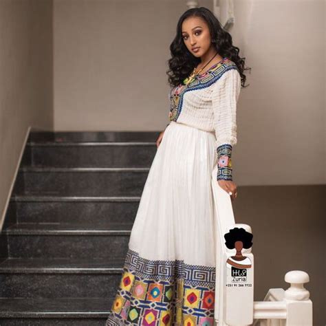 Habesha Kemis Ethiopian Traditional Dresseritrean Dresshabesha Kemi ብርሃን Vlrengbr