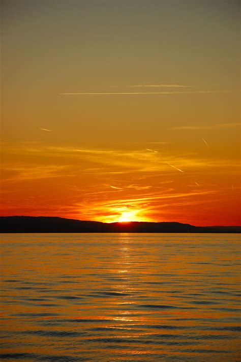 Free Images Sea Coast Water Ocean Horizon Sun Sunrise Sunset