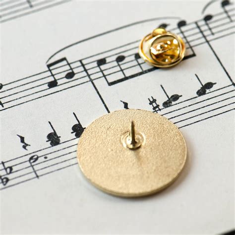 Music Lovers Enamel Lapel Pin By Grace And Valour