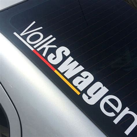 Volkswagen Decal Auto Volkswagen Vw Touran Vinyl For Cars Car