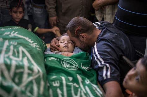 Israeli Retaliatory Strike In Gaza Kills Woman And Child Palestinians