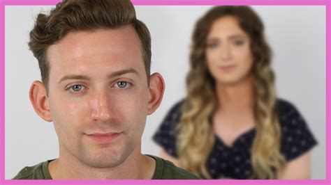 Male To Female Mtf Transgender Makeup Tutorial No Hrt Casey Blake Youtube