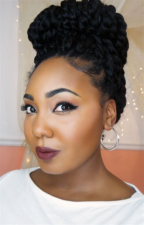 Featuring medium senegalese twists toned with golden splendor, this style beckons to be seen. How To: Easy Braid Pattern For Natural & Versatile Crochet ...