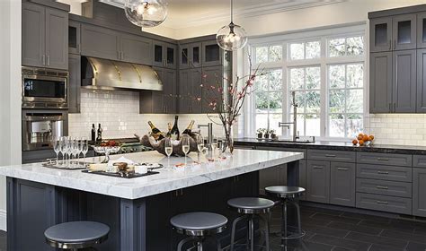 20 gray kitchen cabinets we're loving. 6 Design Ideas For Gray Kitchen Cabinets