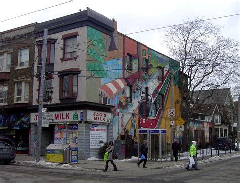 203 roncesvalles avenue toronto, on, canada phone: Roncesvalles Mural | Roncesvalles Avenue in Toronto on a ...
