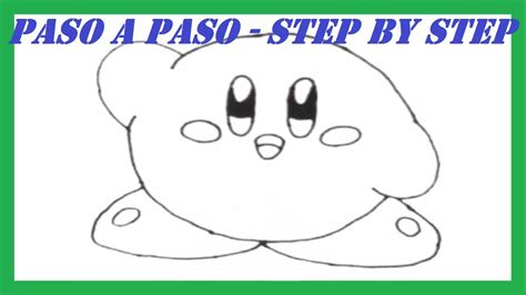 Como Dibujar A Kirby Paso A Paso L How To Draw Kirby Step By Step Youtube