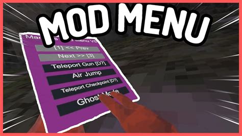 How To Get A Mod Menu In Gorilla Tag Youtube