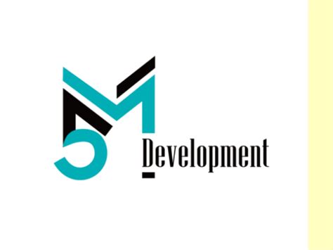 5m Development Logo By Uibakester Satti On Dribbble
