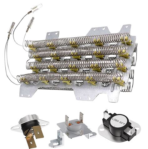 Samsung DV48J7700EW/A2-01 Dryer Heating Element & Thermal Fuses