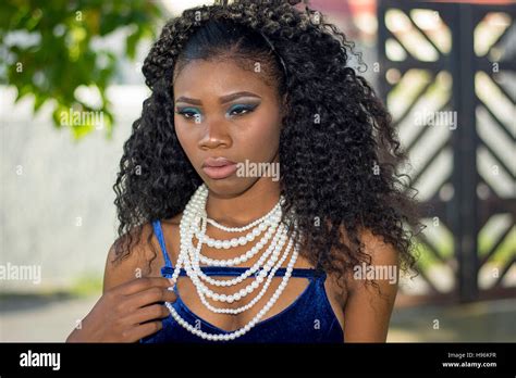 Beautiful Barbadian Model Doing A Photoshoot In Bridgetown Barbados