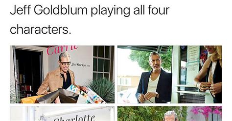 Make Jeff Goldblum Sex And The City Happen Album On Imgur