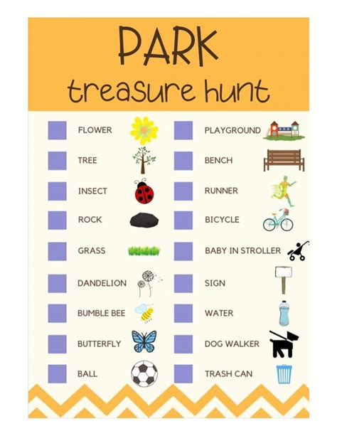 7 Easy Scavenger Hunts For Kids A Hundred Affections