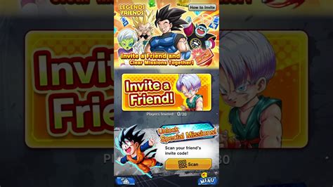 All you have to do is tap on 'menu' on the bottom right every year, the event announcement post is filled with comments from players sharing their codes so we can all add each other and collect all the dragon. My QR code dragon ball legends - YouTube