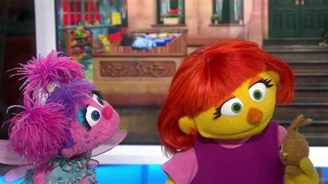 Meet Julia The First Sesame Street Muppet With Autism Nbc News