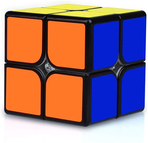 Jqgo 2x2 Cube Speed Magic Cube 2x2x2 Smooth 3d Puzzle Cube Twist Brain