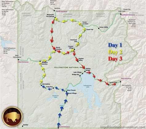 The Best Way To See Yellowstone In 3 Days Destination West Tours Blog