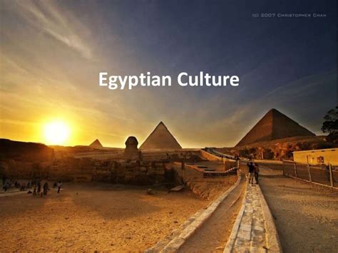 egyptian culture powerpoint