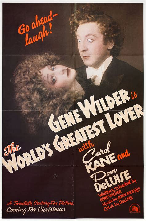 The Worlds Greatest Lover 1977 Us One Sheet Poster Posteritati