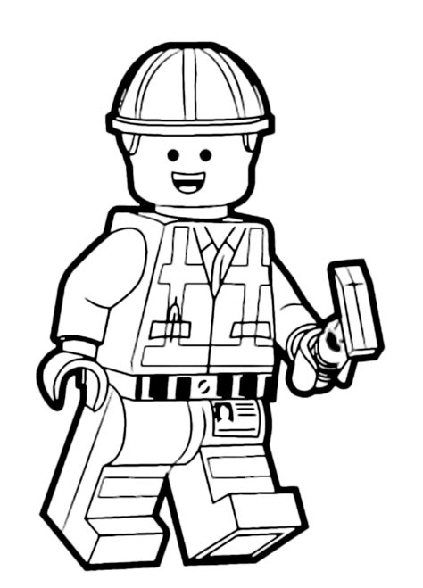 Lego Disegni Da Colorare Imagesee