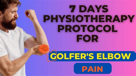 Golfers Elbow Physiotherapy Treatment Golfers Elbow By Dr Dileep