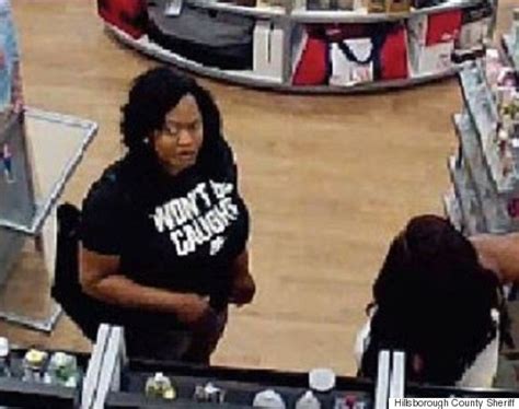 Police Seek Shoplifting Suspect Who Wore Wont Be Caught Shirt Huffpost Weird News