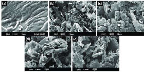 SEM Micrograph Of A Pure Resin B Graphite C G 20 D G 40 Download Scientific