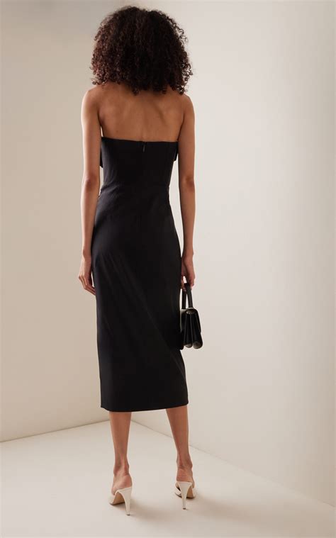 Rachel Gilbert Romy Black Dress Designer Collection Coveti