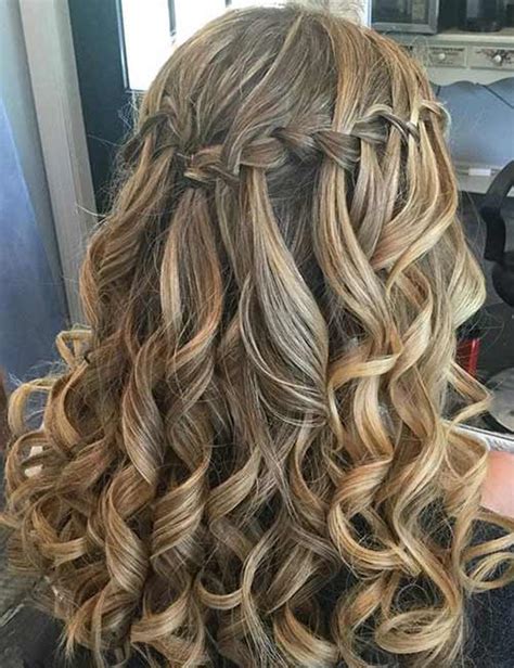 Prom hairstyles for long hair. 31 Incredible Half Up-Half Down Prom Hairstyles